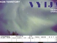 VY1JA  - CW Year: 2000, 2001 Band: 10, 30m