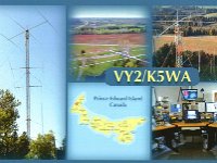VY2/K5WA  - SSB Year: 2012 Band: 15, 20m Specifics: IOTA NA-029 Prince Edward island
