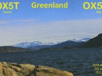 OX5T  - CW Year: 2016 Band: 17m Specifics: IOTA NA-018 mainland Greenland