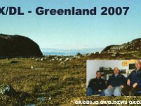 OX/DJ5HD  - CW Year: 2007 Band: 20m Specifics: IOTA NA-018 mainland Greenland