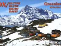 OX/DJ6TF | OX/DK1BT | OX/DL7DF | OX/DL7UFR  - CW Year: 2015 Band: 17m | 17m | 17m | 17, 20m Specifics: IOTA NA-151 Tasiilaq island