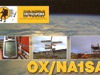 OX/NA1SA  - CW - SSB Year: 2007 Band: 17m Specifics: IOTA NA-018 mainland Greenland