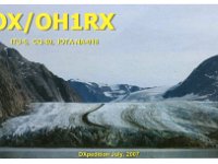 OX/OH1RX  - CW Year: 2007 Band: 20m Specifics: IOTA NA-018 mainland Greenland