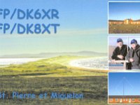 FP/DK6XR | FP/DK8XT  - SSB | CW - SSB Year: 2004 Band: 17m Specifics: IOTA NA-032 Miquelon island