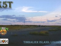 K5T  - SSB Year: 2013 Band: 10m Specifics: IOTA NA-119 Timbalier island. Louisiana