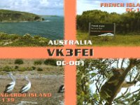 VK3FEI/p  - SSB Year: 2002 Band: 20m Specifics: IOTA OC-136 French island