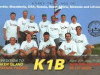 K1B (F)  - CW - SSB Year: 2002 Band: 10, 12, 15, 17m Specifics: IOTA OC-089 Baker island