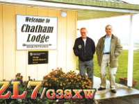 ZL7/G3SXW | ZL7/G3TXF  - CW Year: 2001 Band: 10, 15, 20, 40m | 12, 17, 30m Specifics: IOTA OC-038 Chatham island