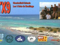 TX9  - CW Year: 2004 Band: 12, 17m Specifics: IOTA OC-176 Anchorage (Les 3 Ilots du Mouillage) islands