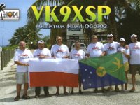 VK9XSP  - CW - SSB Year: 2014 Band: 10, 15m Specifics: IOTA OC-002 Christmas island