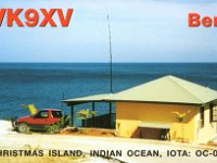 VK9XV  - SSB Year: 2000 Band: 10, 17, 20m Specifics: IOTA OC-002 Christmas island