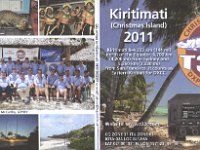 T32C  - CW - SSB Year: 2011 Band: 10, 12, 15, 17, 20m Specifics: IOTA OC-024 Kiritimati (Christmas) island