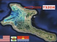 T32DX  - CW Year: 2015 Band: 20m Specifics: IOTA OC-024 Kiritimati (Christmas) island