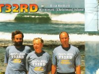 T32RD  - CW Year: 2001 Band: 10, 12, 20m Specifics: IOTA OC-024 Kiritimati (Christmas) island