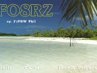 FO8RZ  - CW Year: 2011 Band: 20m Specifics: IOTA OC-046 Tahiti island