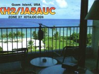 KH2/JA5AUC  - SSB Year: 2006 Band: 17m Specifics: IOTA OC-026 Guam island