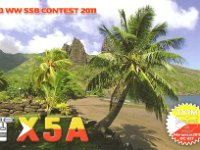 TX5A  - SSB Year: 2011 Band: 10m Specifics: IOTA OC-027 Nuku Hiva island