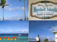 V73JY  - CW Year: 2005 Band: 17m Specifics: IOTA OC-029 Majuro island