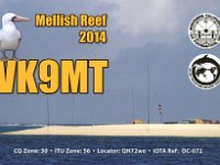 VK9MT (F)  - CW Year: 2014 Band: 10m Specifics: IOTA OC-072 Mellish Reef