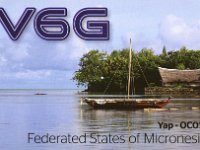 V6G  - CW Year: 2013 Band: 20m Specifics: IOTA OC-012 Yap island