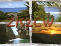 ZK2CW  - CW Year: 2002 Band: 10, 20m Specifics: IOTA OC-040 mainland Niue