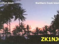 ZK1NJC  - CW Year: 2000 Band: 10m Specifics: IOTA OC-082 Penrhyn island