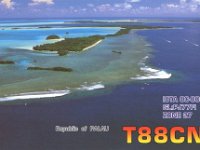 T88CN  - CW Year: 2002 Band: 20m Specifics: IOTA OC-009 Koror island