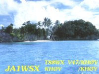 T88WX  - SSB Year: 2000 Band: 10m Specifics: IOTA OC-009 Koror island