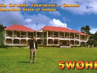 5W0HR  - CW Year: 2005 Band: 17m Specifics: IOTA OC-097 Upolu island