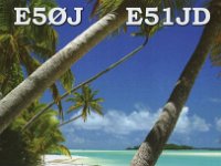 E51JD  - SSB Year: 2016 Band: 20m Specifics: IOTA OC-013 Rarotonga island