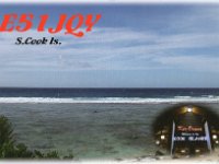 E51JQY  - CW Year: 2014 Band: 17m Specifics: IOTA OC-013 Rarotonga island