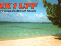 ZK1UFF  - CW Year: 2004 Band: 20m Specifics: IOTA OC-013 Rarotonga island