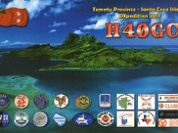 H40GC  -  CW Year: 2017 Band: 20m Specifics: IOTA OC-100 Nendo island