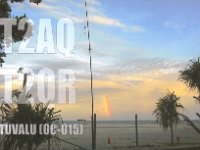 T2QR  - CW Year: 2017 Band: 20m Specifics: IOTA OC-015 Funafuti island