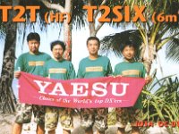 T2T (F)  - SSB Year: 2001 Band: 17m Specifics: IOTA OC-015 Funafuti island