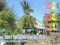 T30XU  - SSB Year: 2001 Band: 15m Specifics: IOTA OC-017 Tarawa island