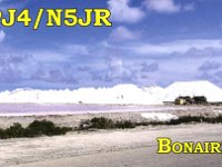 PJ4/N5JR  - CW Year: 2016 Band: 17m Specifics: IOTA SA-006 Bonaire island