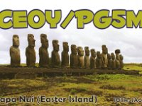 CE0Y/PG5M  - CW Year: 2014 Band: 10m Specifics: IOTA SA-001 Easter island