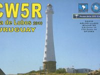 CW5R  - SSB Year: 2010 Band: 17m Specifics: IOTA SA-039 Lobos island. ARLHS URU-002 Isla de Lobos lighthouse