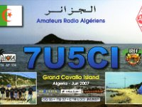 7U5CI  -  CW Year: 2007 Band: 17, 20, 40m Specifics: IOTA AF-104 Grand Cavallo island