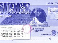 SU9BN  -  CW - SSB Year: 2003, 2004 Band: 12, 15, 17, 20, 30m