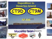 CT9M/p  -  CW - SSB Year: 2003 Band: 12, 15, 17, 20, 30m Specifics: IOTA AF-046 Deserta Grande island