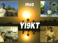 YI9KT  - CW - SSB Year: 2004 Band: 10, 12, 15, 17, 20, 30m Specifics: Al Diwaniyah