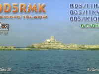 OD5RMK (F)  - CW - SSB Year: 2004 Band: 15, 17, 30m Specifics: IOTA AS-108 Ramkin island