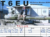 T6EU  - CW Year: 2015, 2016 Band: 15, 17m Specifics: Kabul