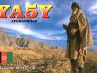 YA5Y  - CW Year: 2005 Band: 12, 15, 17, 20, 30m Specifics: Kabul, Camp Warehouse. Grid: MM44pm