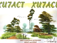 XU7ACT  - CW Year: 2003 Band: 20m