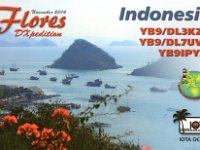 YB9/DL7UVO  - CW Year: 2014 Band: 17m Specifics: IOTA OC-151 Flores island