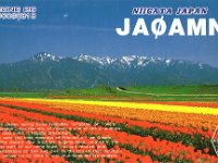 JA0AMN  - CW Year: 2000 Band: 10m Specifics: IOTA AS-007 Honshu island. Niigata prefecture