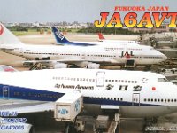 JA6AVT  - CW Year: 2004 Band: 17m Specifics: IOTA AS-077 Kyushu island. Fukuoka prefecture